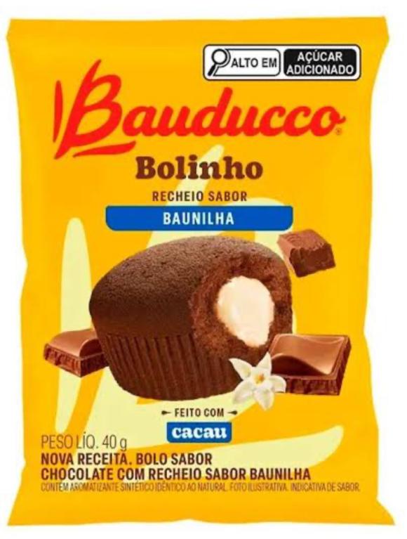 BOLINHO BAUDUCCO CHOCOLATE DP/16X40G