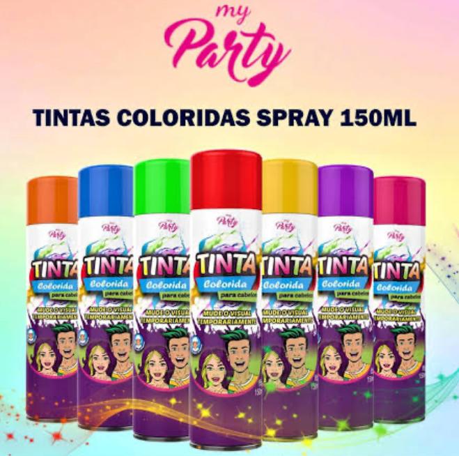TINTA SPRAY MY PARTY PRATA 150ML