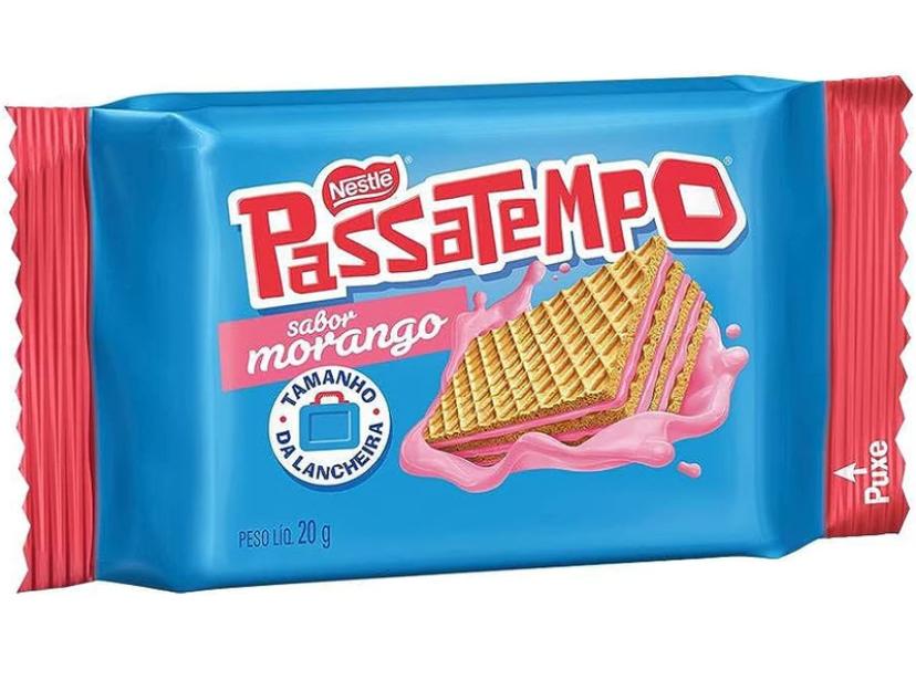 PASSATEMPO WAFER MORANGO 20G