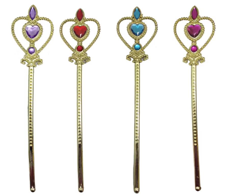 CETRO VARINHA PRINCESA DOURADO 32CM