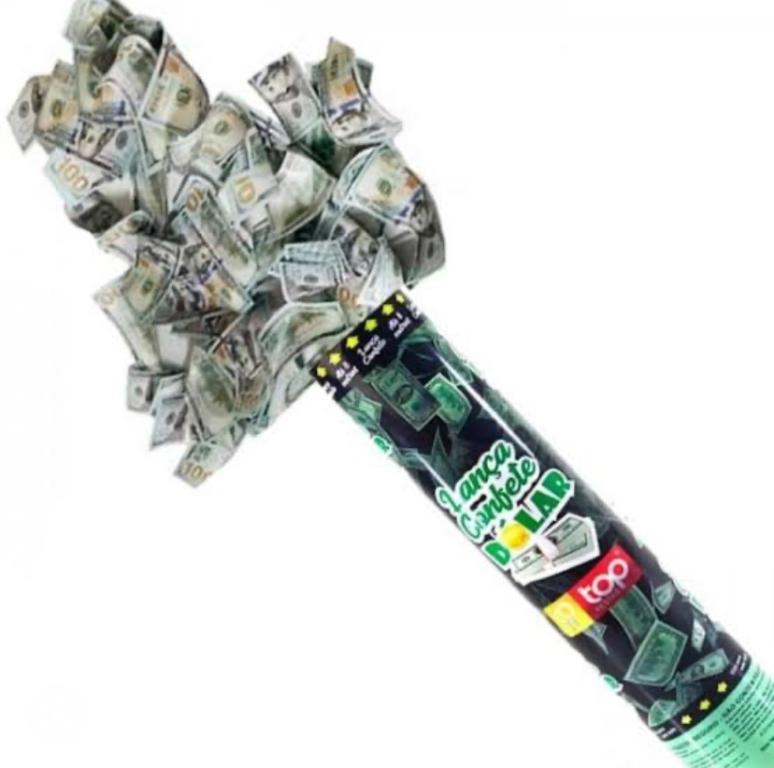 LANCA DINHEIRO Q FESTA 30CM