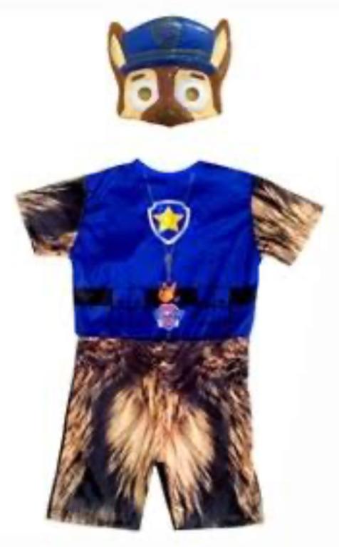 FANTASIA PATRULHA CANINA + MASCARA MACACAO TAM. G