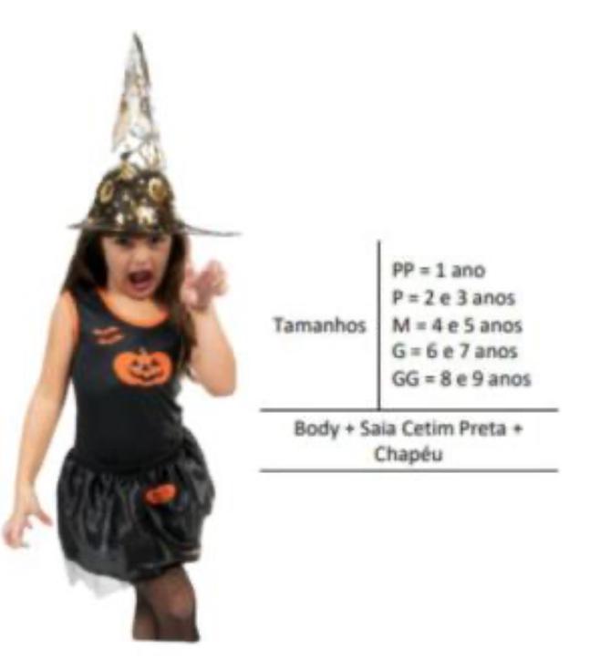 FANTASIA ESQUELETO FEMININA BODY TAM. G