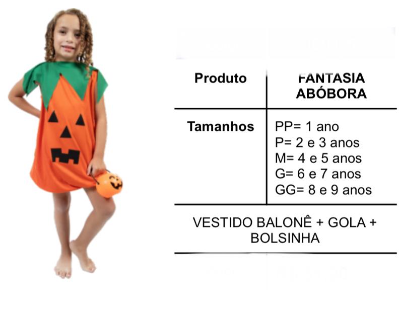 FANTASIA HALLOWEEN ABOBORA TAM. P