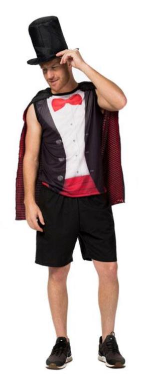 FANTASIA MAGICO MISTER S ADULTO TAM G