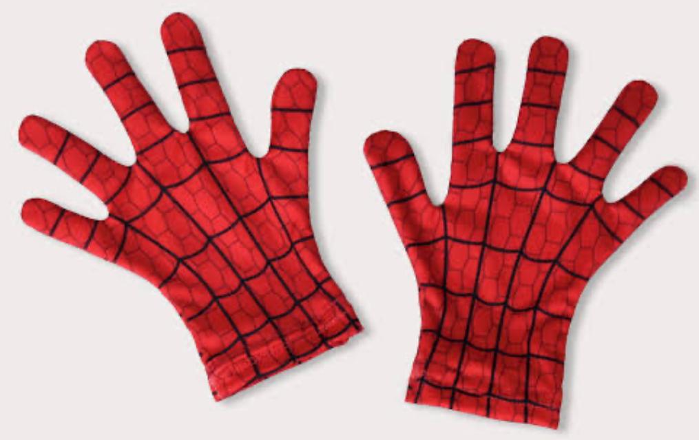 LUVA HOMEM ARANHA PAR