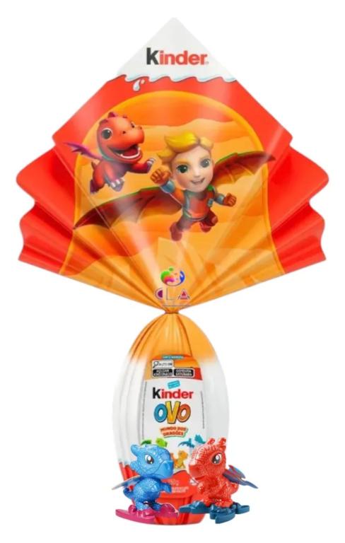 OVO KINDER MAXI MUNDO DOS DRAGOES 150G