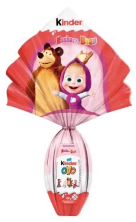 OVO KINDER MASHA E O URSO 100G