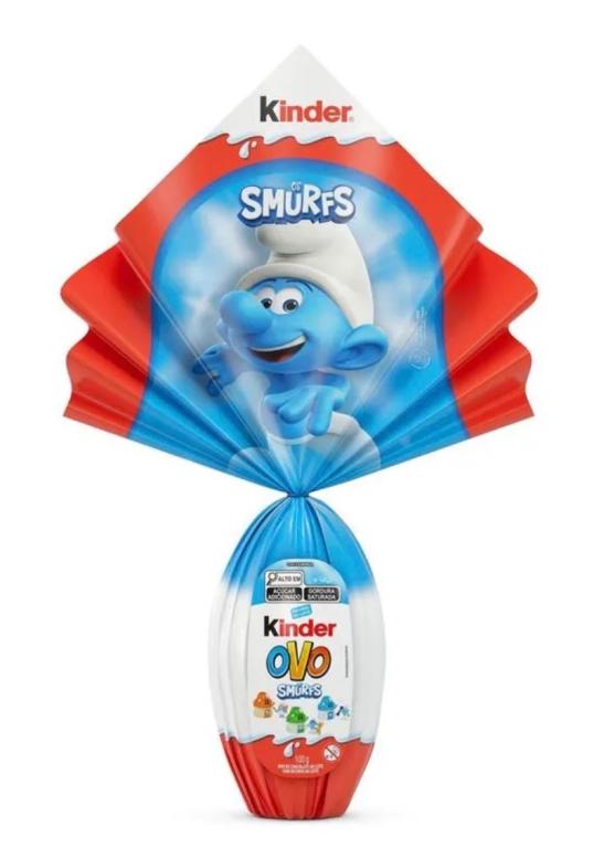 OVO KINDER SMURFS 100G