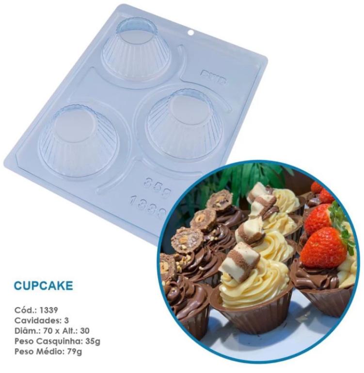FORMA ESPECIAL 3 PARTES CUPCAKE REF. 1339