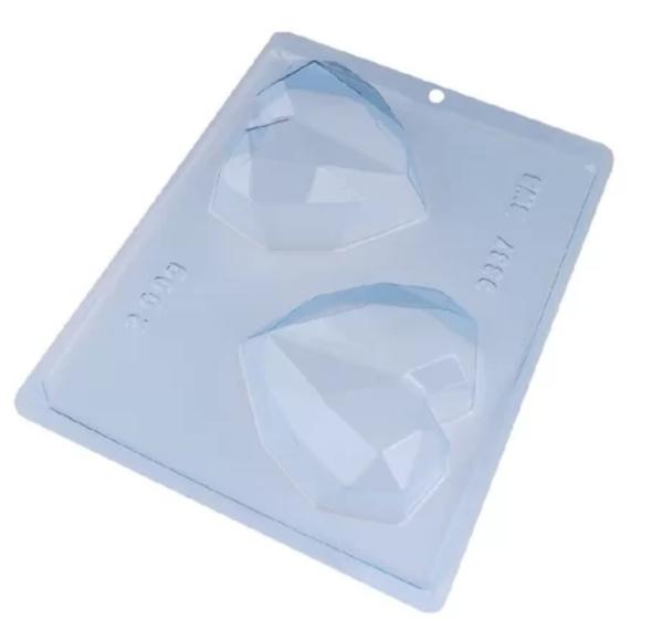 FORMA ESPECIAL 3 PARTES CORACAO LAPIDO 200G REF. 9837