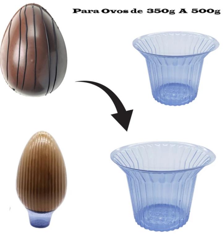 SUPORTE P/ OVO DE PASCOA 350G A 500G C/10UN