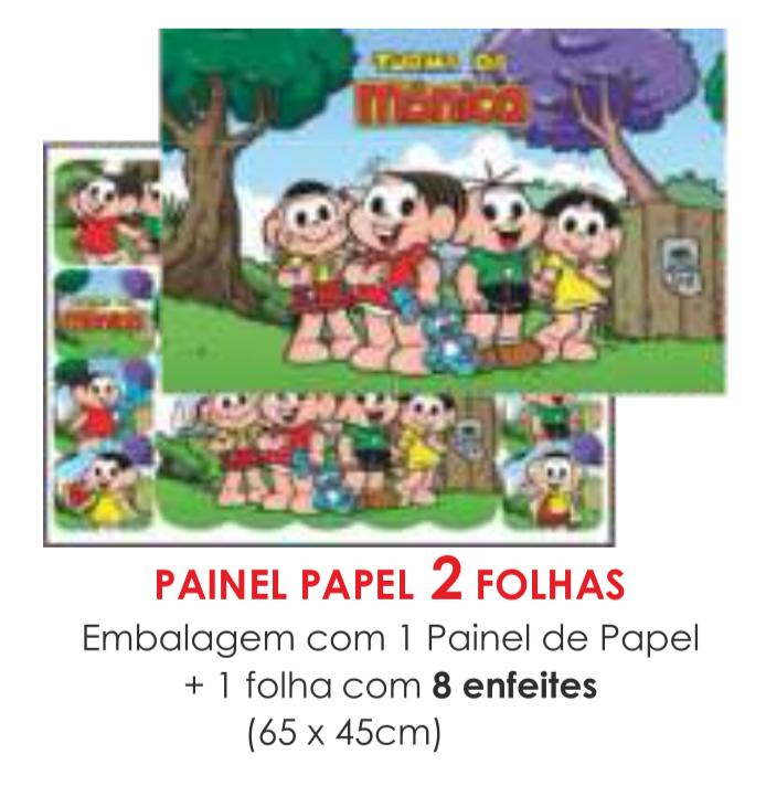 PAINEL ECONOMICO 2 FOLHAS TURMA DA MONICA