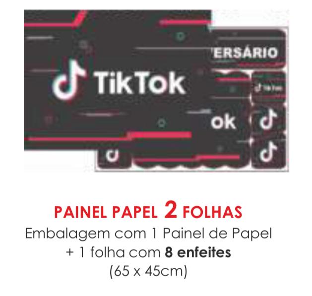 PAINEL ECONOMICO 2 FOLHAS TIK TOK