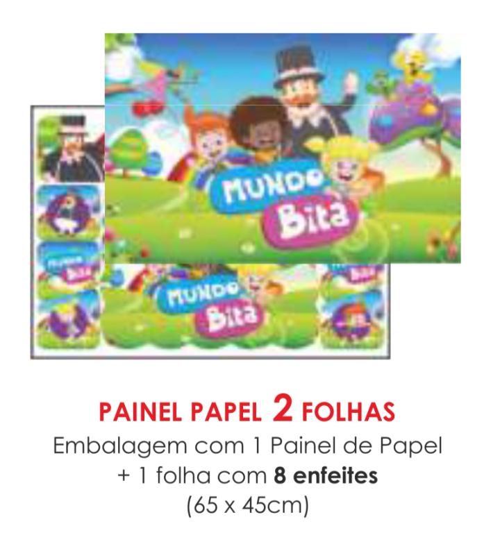 PAINEL ECONOMICO 2 FOLHAS MUNDO BITA