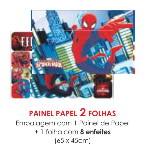 PAINEL ECONOMICO 2 FOLHAS HOMEM ARANHA