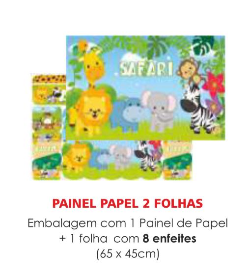 PAINEL ECONOMICO 2 FOLHAS SAFARI