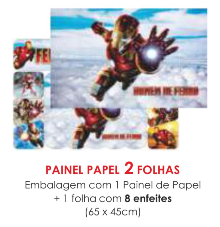 PAINEL ECONOMICO 2 FOLHAS HOMEM DE FERRO