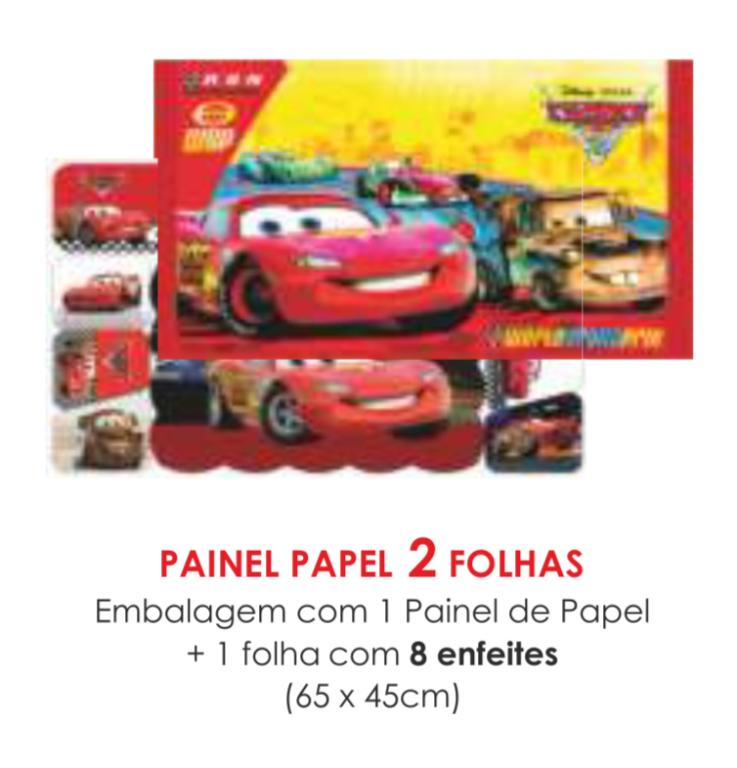 PAINEL ECONOMICO 2 FOLHAS CARROS