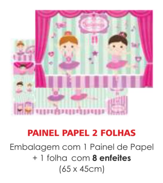 PAINEL ECONOMICO 2 FOLHAS BAILARINA