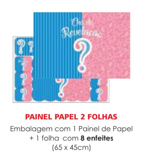 PAINEL ECONOMICO 2 FOLHAS CHA DE REVELACAO