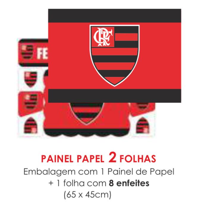 PAINEL ECONOMICO 2 FOLHAS FLAMENGO