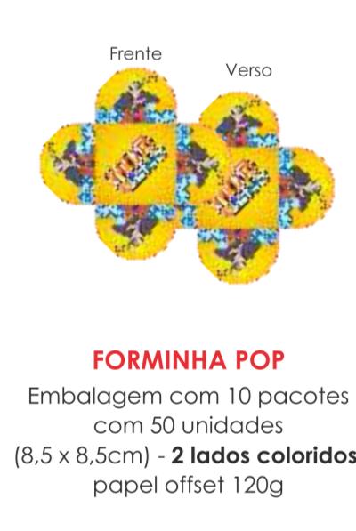 PORTA BOMBOM TEMA NARUTO 8,5X8,5CM C/50UN