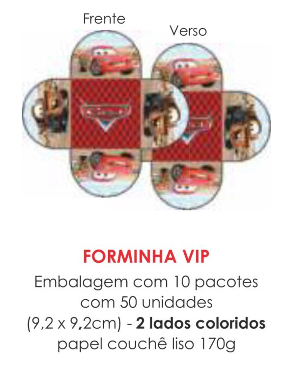 PORTA BOMBOM TEMA CARROS 8,5X8,5CM C/50UN
