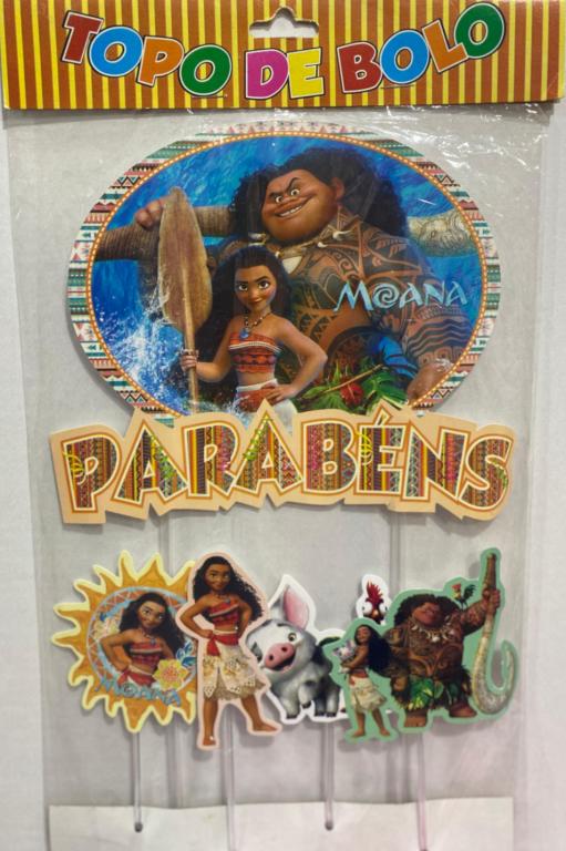 TOPO DE BOLO MOANA