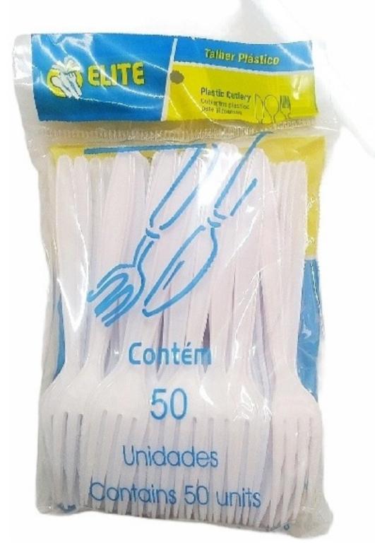 GARFO REFEICAO MASTER ELITE BRANCO C/50UN