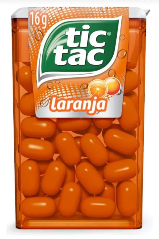 TIC TAC LARANJA 14,5G