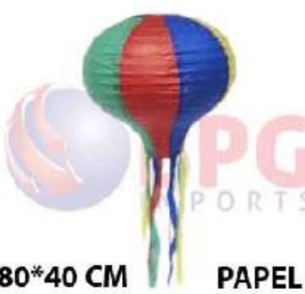 LATERNA DE PAPEL JUNINO 30CM