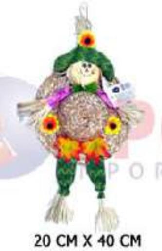 ENFEITE GUIRLANDA JUNINA CHAPEU 40CM