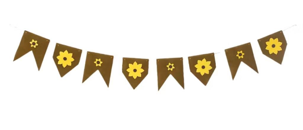 BANDEIRINHA GIRASSOL  2MT