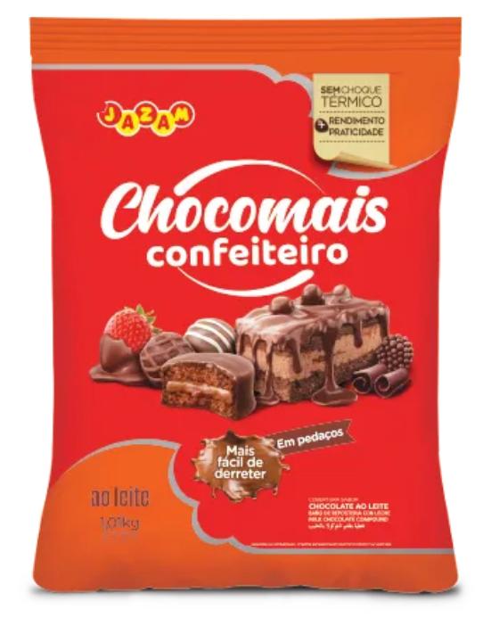 COBERTURA CHOCOMAIS GOTAS AO LEITE 1,01KG