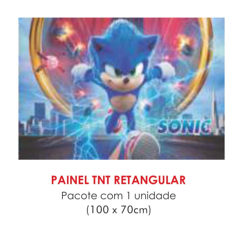 PAINEL TNT DUPLO RETANGULAR SONIC 70X100CM