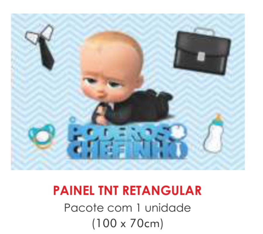 PAINEL TNT DUPLO RETANGULAR PODEROSO CHEFINHO 70X100CM