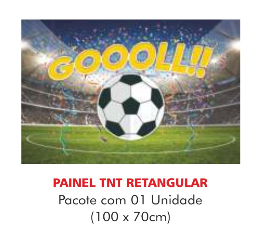 PAINEL TNT DUPLO RETANGULAR FUTEBOL 70X100CM