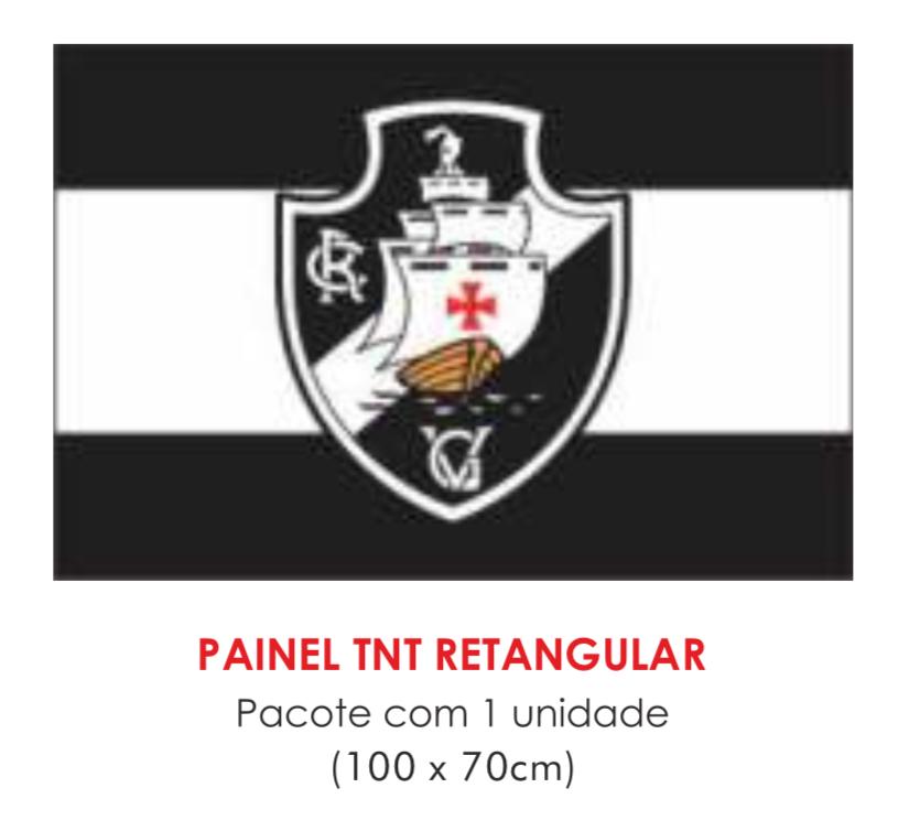 PAINEL TNT DUPLO RETANGULAR VASCO 70X100CM