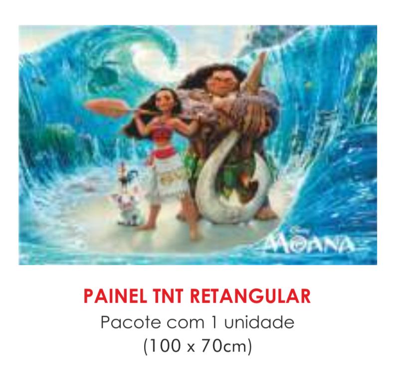PAINEL TNT DUPLO RETANGULAR MOANA 70X100CM