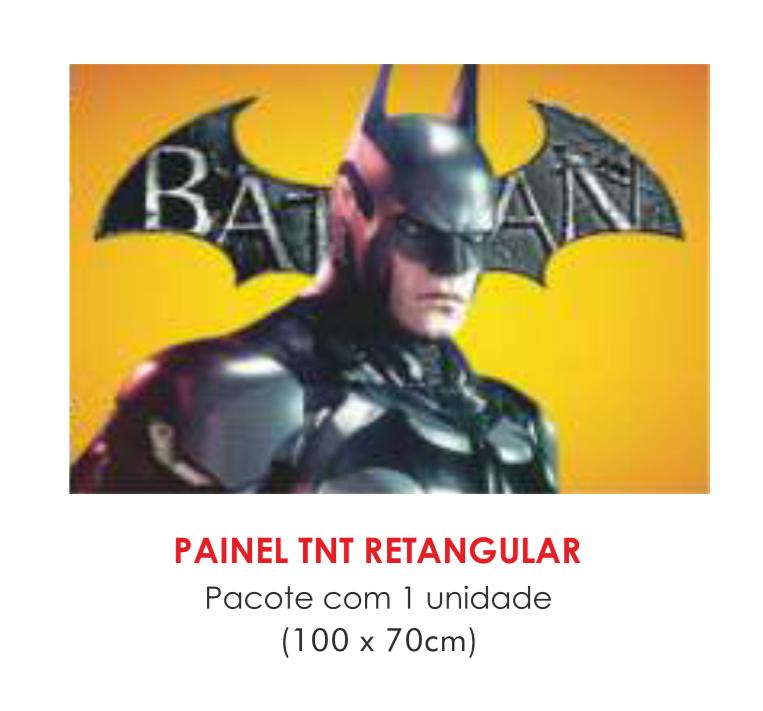 PAINEL TNT DUPLO RETANGULAR BATMAN 70X100CM