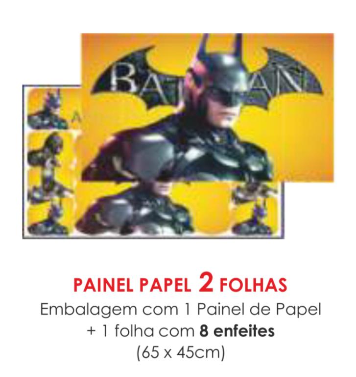 PAINEL ECONOMICO 2 FOLHAS BATMAN