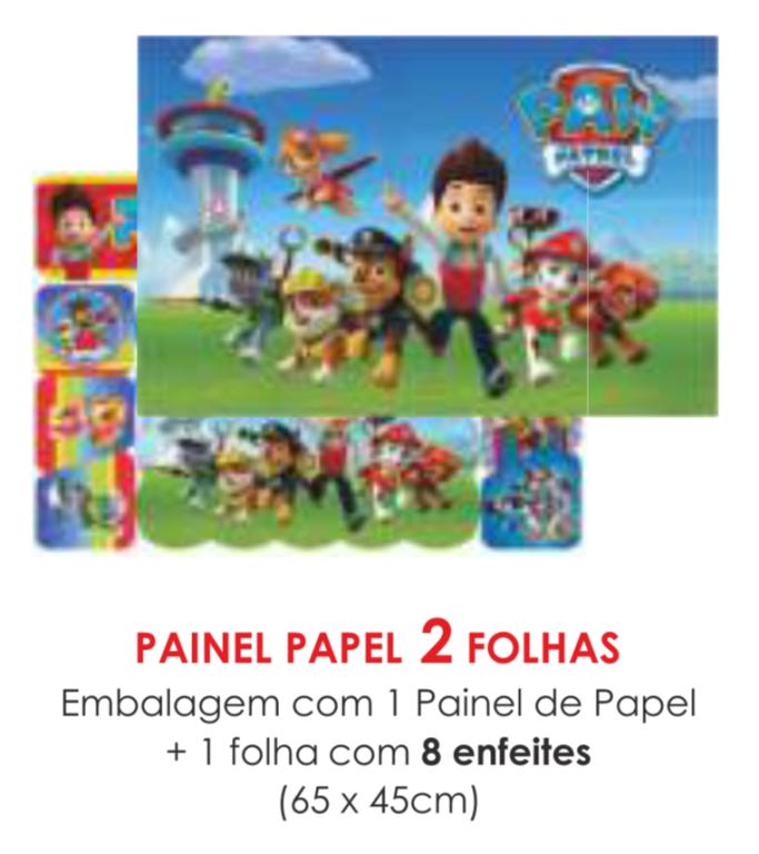 PAINEL ECONOMICO 2 FOLHAS PATRULHA CANINA