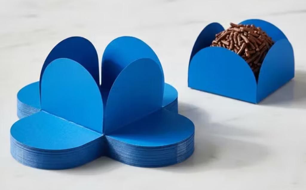 PORTA BOMBOM HAPPY LISO AZUL C/50UN