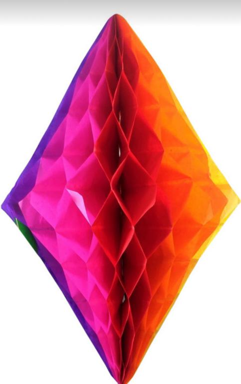 BALAO PAPEL ORIGAMI 25CM