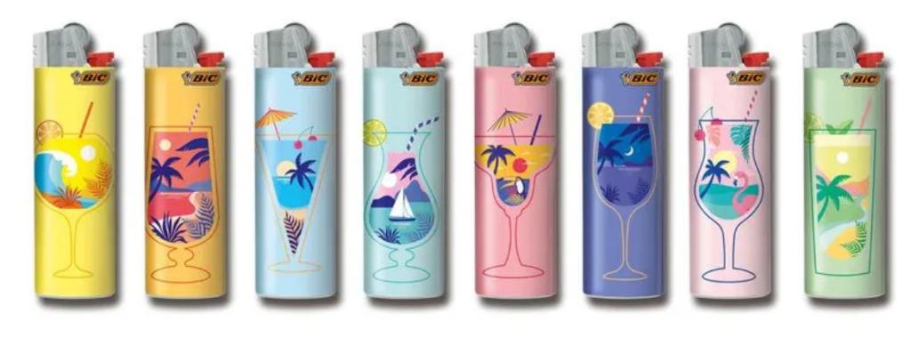 ISQUEIRO BIC MAXI DECOR BASIC