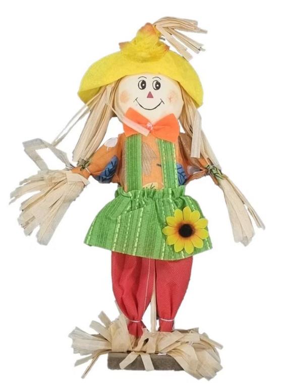 ENFEITE ESPANTALHO JUNINO FICA EM PE 32CM