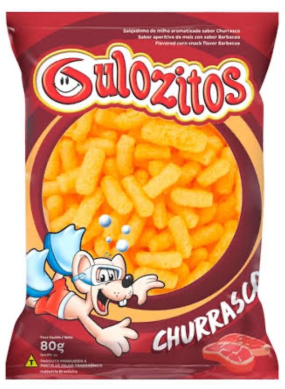 CHIPS GULOZITOS CHURRASCO 80G