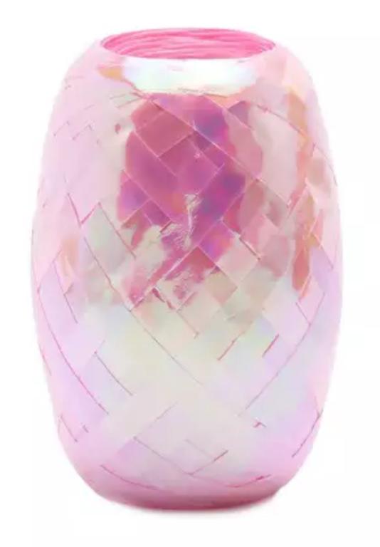 FITILHO PLAST. NACARADO ROSA C/50MTS