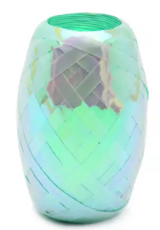 FITILHO PLAST. NACARADO VERDE TIFFANY C/50MTS